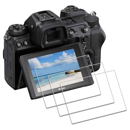 Picture of iDaPro Glass Screen Protector for Nikon Z50 II Z50II Z7 / Z6 / Z5 [3 Pack] ，Tempered Glass for Nikon Z 50 II Z 7 / Z 6 / Z 5,Anti Scratch,High definition,Anti bubble,Easy Installation