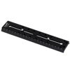 Picture of Haoge 220mm Rapid Connect Sliding Quick Release Plate for Manfrotto MVH400AHUS MVHN8AHUS MVHN12AHUS MVH608AHUS MVH612AHUS MVHN8AHUS MH054M0-Q5 MH055M0-Q5 MH055M8-Q5 MH057M0-Q5 Tripod Fluid Video Head