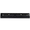 Picture of Haoge 220mm Rapid Connect Sliding Quick Release Plate for Manfrotto MVH400AHUS MVHN8AHUS MVHN12AHUS MVH608AHUS MVH612AHUS MVHN8AHUS MH054M0-Q5 MH055M0-Q5 MH055M8-Q5 MH057M0-Q5 Tripod Fluid Video Head