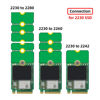 Picture of chenyang 2 Pack M.2 2230 to 2242 to 2260 to 2280 Convertor Card NVME NGFF SSD Extended Adapter