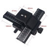 Picture of Mcoplus 4 Way Macro Focusing Focus Rail Slider Close-up Shooting for Canon NikonPentaxOlympusPanasonicSonySamsung DSLR Camera and DC with Standard 1/4" Screw Hole, DSLR Camera Shooting Video Film