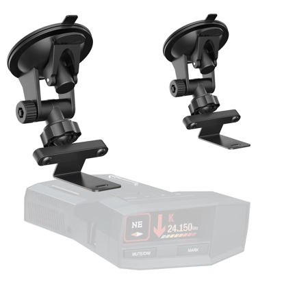 Picture of Radar Detector Mount for Uniden Radar Detectors-R7 R8,Car Mirror Radar Mount Bracket,Car Windshield Suction Cup Mount (for Uniden R7 R8 Radar)