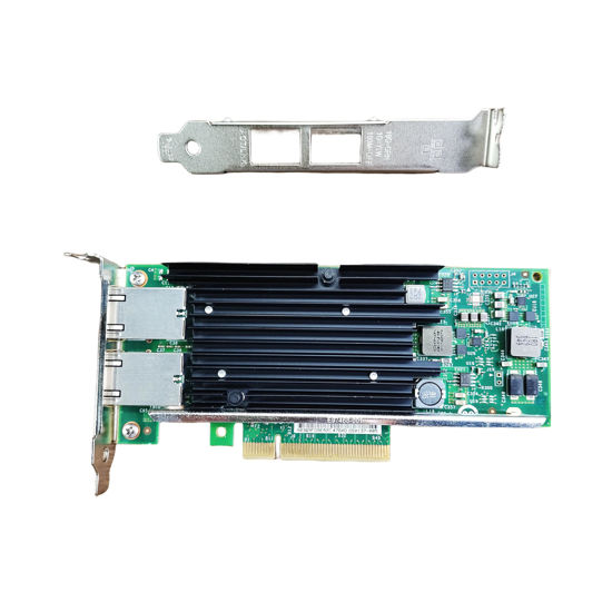 Picture of SVNXINGTII X540-T2 10Gb NIC Dual RJ45 Ports PCI-Express Ethernet Converged Network Adapter with Intel X540 chipset 10G PCI Express LAN Adapter Support Windows Server/Windows/Linux/Vmware/ESX