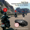 Picture of BIKECOMM BK-S2 Motorcycle Bluetooth Intercom Headset - Helmet Communication System, Waterproof Speaker, Voice Comm Earbuds, Helmet Headphone, Noise Cancellation (Duo Carbon)