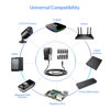 Picture of Nextbook Tablet Charger Adapter 5V 3A 2A 2.5A 1A AC DC Adapter w/ 8 Tips for Amazon Fire USB Hub TV Box LED Pixel Light Camera Speaker GPS Toys Webcam Router Power Supply Cord