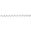 Picture of Pasow Telephone Handset Coil Cord Phone Reciever RJ9 Coiled Cable,Coiled Length 0.8 to 6 feet Uncoiled(White)