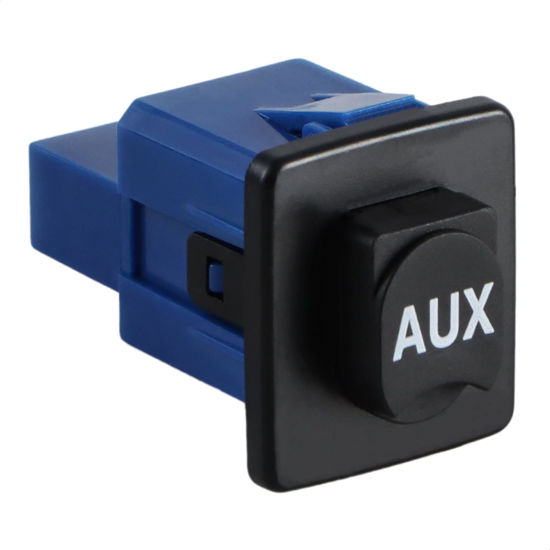 Picture of EVRBUL Aux Port Audio Stereo Adapter Input Jack Auxiliary Input Jack Assembly Aux Port Compatible with Honda Civic 2012 Replace#: 39112-TR0-A01