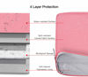 Picture of 15.6 Inch Laptop Case Bag for Women, Waterproof Notebook Chromebook Sleeve for HP Spectre x360 15.6/HP Envy x360/HP Pro 450/HP OMEN, for Lenovo Flex 5/Yoga C740 C940 15.6, Acer Aspire E15(Pink)
