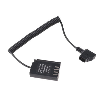 Picture of FocusFoto D-Tap to DMW-BLK22/DMW-DCC17 Decoded Dummy Battery Power Adapter Cable for Panasonic Lumix S5 DC-S5 S5II S5M2 S5IIX DC-S5K S5GK G9 G9II G9M2 GH5II GH5M2 GH6 Camera