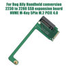 Picture of Suckoo for Asus Rog Ally Handheld 2280 Replacement 2230 SSD Expansion Card NVME M-Key NGFF M.2 PCIE 4.0 Adapter Upgrade Converter 90 Degree ROG Ally Handheld Internal Components
