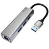 Picture of USB to Ethernet Adapter,USB Hub with Ethernet,USB 3.0 Hub with RJ45,USB A to Ethernet with USB 3.0 Ports,USB Hub with 1GB RJ45 Ethernet,Compatible with Windows,Mac OS,Linux,and More