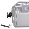 Picture of NICEYRIG Ultra-Light 15mm Rod Clamp Rail Extension for ARRI / 1/4'' Locating Pin Thread, Applicable for EVF Mount, Follow Focus - 566