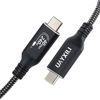 Picture of UAYXILI USB 4 Cable for Thunderbolt 4 Cable with 240W Fast Charging,40Gbps Data Transfer and 8K@60Hz Video,USB4/USB-C Data Cable Compatible with Thunderbolt 4/3, iPhone15,MacBook (Black, 6.6FT/2M)