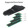 Picture of ineo PS5 Dust-Proof Heatsink, M.2 NVME SSD Heatsink for PS5 (not for PS5 Slim) Internal PCIe M.2 NVMe Gaming SSD, Magnesium Aluminum Alloy Designed with Pure Copper Strip [M24]