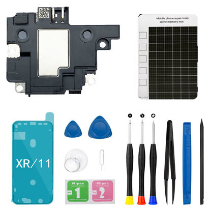 Picture of MrR.OMW for iPhone XR Loud Speaker Replacement for iPhone 11 Loud Speaker Sound Buzzer Ringer with a Full Set Repair Tool Kit A1984, A2105, A2106, A2108, A2111, A2223, A2221