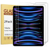 Picture of TiKeDa 2 Pack Screen Protector for iPad Pro 12.9-Inch 2022/2021/2020/2018 (6th/5th/4th/3rd) Mode,Tempered Glass Anti-Scratch Case Friendly, Compatible with Face ID Apple Pencil