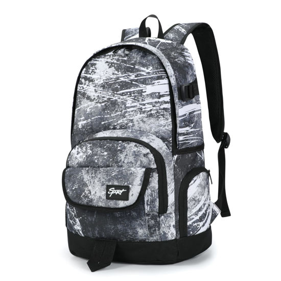 Picture of rickyh style School Backpack Travel Bag for Men & Women Lightweight College Back Pack with Laptop Compartmen