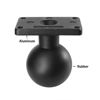 Picture of Strg 2.25'' Ball Mounts with AMPS Rectangle Plate, Ball Mount Base Compatible with RAM and 2.25" Ball Systems from Arkon, iBolt and Tackform Enterprise Series