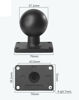 Picture of Strg 2.25'' Ball Mounts with AMPS Rectangle Plate, Ball Mount Base Compatible with RAM and 2.25" Ball Systems from Arkon, iBolt and Tackform Enterprise Series