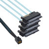 Picture of xiwai Internal Mini SAS SFF-8643 Host to 4 SAS 29Pin SFF-8482 Target Disk 6Gbps Data Server Raid Cable