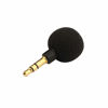 Picture of Futheda 3.5mm Mini 3-Pole Stereo Omnidirectional Mic Portable Microphone Compatible with Mobile Phone Pad PC Laptop Studio Video Recording Noise Cancelling Small Mic Plug and Play