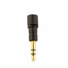 Picture of Futheda 3.5mm Mini 3-Pole Stereo Omnidirectional Mic Portable Microphone Compatible with Mobile Phone Pad PC Laptop Studio Video Recording Noise Cancelling Small Mic Plug and Play