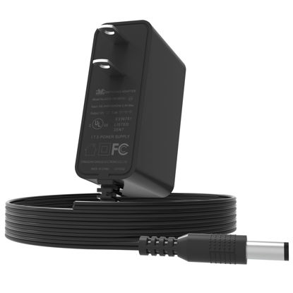 Picture of Akwscyby 12V 1.0A Power Adapter AC 100-240V to DC 12V 1000mA Switching Power Supply Charger for Thermostats, Small Fans CCTV Cameras