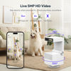 Picture of Psync Genie S 5MP Indoor Security Camera, Pan Tilt WiFi Camera for Baby Monitor/Pet Camera with Phone app, Auto Tracking, Person/Pet Detection, 2-Way Audio, 64GB Local Storage, Full-Screen Display