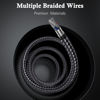 Picture of JUCONU HDMI Cable for iPhone, Upgraded 1080P HDTV HDMI Cable Adapter Connector, Digital AV Video Sync Screen Compatible Converter for iPhone/i-Pad Devices, No Need Power Supply (13.2 ft, Black)