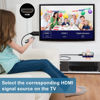Picture of JUCONU HDMI Cable for iPhone, Upgraded 1080P HDTV HDMI Cable Adapter Connector, Digital AV Video Sync Screen Compatible Converter for iPhone/i-Pad Devices, No Need Power Supply (13.2 ft, Black)