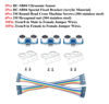 Picture of WWZMDiB HC-SR04 Ultrasonic Sensor Module for Arduino R3 MEGA Mega2560 Duemilanove Nano Robot XBee ZigBee (3Pcs HC-SR04 with housing)