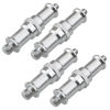 Picture of YHXiXi 4PCS 1/4 to 3/8 inch Male Convertor Threaded Screw Tripod Adapter Metal Male Convertor Threaded Screw Adapter Spigot Stud for Studio Light Stand, Flash Holder, Studio Light Stand, Ball Head