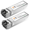 Picture of WTTOGTEC 10GBase-SR SFP+ LC Transceiver, 10G 850nm Multimode SFP Module, Up to 300 Meters, for Cisco SFP-10G-SR, Meraki MA-SFP-10GB-SR, Ubiquiti UniFi UF-MM-10G, Fortinet, TP-Link, and More (2)