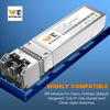 Picture of WTTOGTEC 10GBase-SR SFP+ LC Transceiver, 10G 850nm Multimode SFP Module, Up to 300 Meters, for Cisco SFP-10G-SR, Meraki MA-SFP-10GB-SR, Ubiquiti UniFi UF-MM-10G, Fortinet, TP-Link, and More (2)