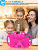 Picture of SUPLIK Kids Case for iPad 10th Generation & Air 11" (M2) 2024 & Air 5th/4th Gen 10.9"& Pro 11, Durable Shockproof Case with Shoulder Strap Handle Stand for Apple iPad 10.9 & 11 inch Tablets, Pink