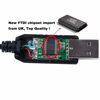 Picture of Suamdoen USB to TTL UART 3V3 Serial Cable 3.3V TTL to 3.5mm Audio Jack Output Cable Works for PLX SM-AFR, TTL-232R-3V3-AJ