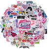 Picture of Y2k Retro Aesthetic Stickers, 106pcs Cool 2000s Cyber Trend Stickers, Vinyl Waterproof Sticker for Laptop, Guitar, Water Bottle, Birthday Gifts for Girls, Kids, Teens