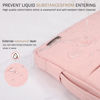 Picture of Voova Laptop Sleeve Case Compatible with 13.3 13.6 Inch MacBook Air/Pro M2 M1 2016-2022, 13 Inch Surface Pro X / 9/8, 13.5 Surface Laptop 5/4, Waterproof Computer Bag Cover with Handle, Sakura Pink