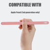 Picture of YINVA Grip Holder Case Compatible with Apple Pencil Pro/ 2nd Generation, Sleeve Cover Skin Accessories Compatible with iPad Pencil 2 Gen with Nib Cap (Pink)