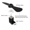 Picture of Personal Mini USB Fans for Cellphones - 4 Pack Portable Cell Phone Fan Small Pocket Fan Travel Fans Plug in Mobile Phones Fast Cooling for Type C USB C Port Android Smartphones