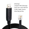 Picture of FEANTEEK APC PDU Serial Cable 940-0144 USB to RJ12 Configuration Replacement Console APC UPS AP7752, AP7730,AP7732 etc, Rack Metered PDU (10FT/3M)
