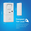 Picture of Door Window Alarms -10 Pack - Adjustable Volume, Chime/Alarm, Wireless, Door Window Alarm Sensor for Home Security, Kids Safety, Door Open Alert Security Alarm for Home, Apartment and more, by Rosmila