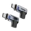 Picture of Tciogrxp 240W Right Angle 90 Degree Magnetic USB C Adapter Extender (2 Pack) W/ 2 Connector Tips Straight USB4 40Gbps 8K 60Hz for Thunderbolt 3/4, MacBook Pro/Air,Steam Deck, PS5