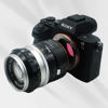 Picture of PHOLSY Lens Mount Adapter Manual Focus: Compatible with Nikon F Lens to Sony E (NEX) Camera Body