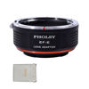 Picture of PHOLSY Lens Mount Adapter Manual Focus: Compatible with Canon EF (EF-S) Lens to Sony E (NEX) Camera Body