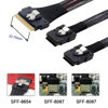 Picture of chenyang CY SFF-8654 8i 74Pin PCI-E Ultraport Slimline SAS Slim 4.0 to Dual SFF-8087 Mini SAS Cable PCI-Express