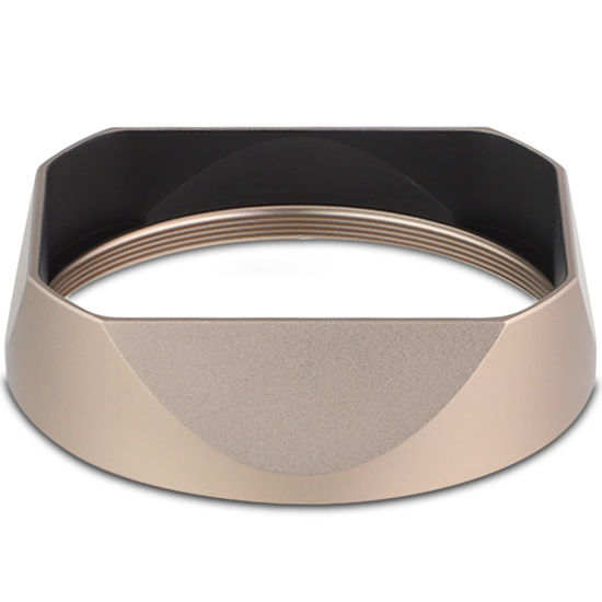 Picture of Haoge Metal Square Lens Hoods for Leica Q3 Q3-43 Camera Accessories Antique-Copper LH-LQ343AC