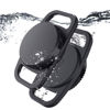 Picture of PZOZ Waterproof Airtag Dog Collar Holder (2 Pack) for Apple AirTag, Plastic & Silicone Pet Collar Case Anti-Lost Air Tag Cover Holder for Cat Dog GPS Tracker