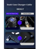 Picture of Dash Cam Charger Cable PD 20W & QC3.0 Built-in 11.5ft 66W 3-Port Super Fast Car Charg Mini USB Cable for Dash Cam GPS Navigator Charging for 12V Car and 24V Truck Power Adapter Cable...