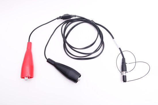 Picture of 12V External Power Cable 0B 7 Pin to Alligator Clips for Trimble 4700 4800 5700 5800 R6 R7 R8 R10 R12 GPS RTK GNSS Receiver